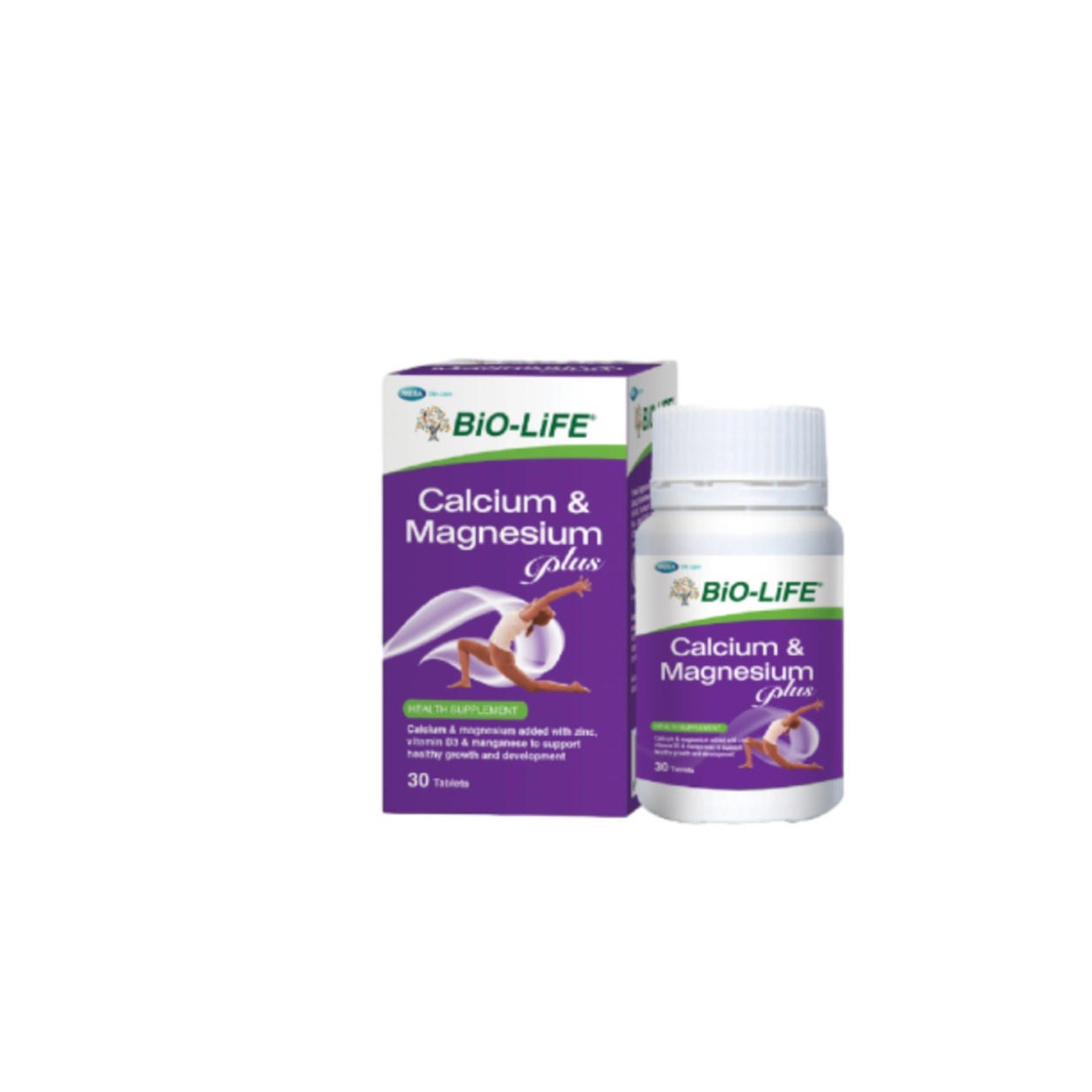 Bio-life Calcium & Magnesium Plus 2 x 100's