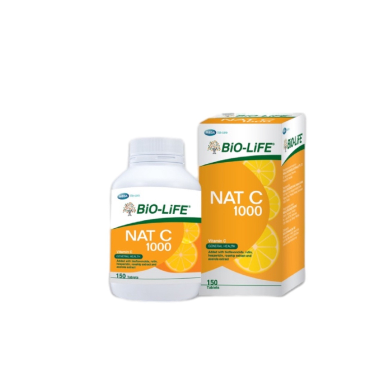 [VITAMIN C] Bio-Life Nat C 1000 150'S