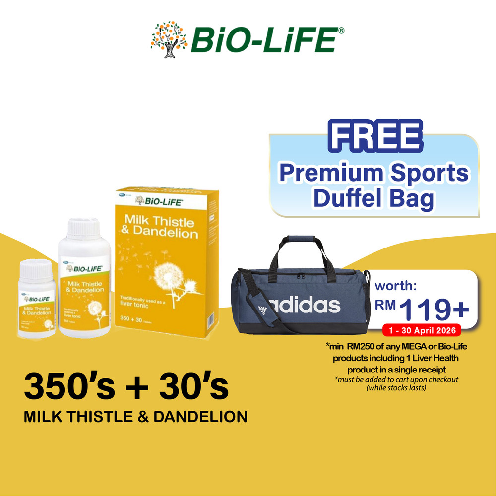 Bio-Life Milk Thistle & Dandelion 350'S + 30'S