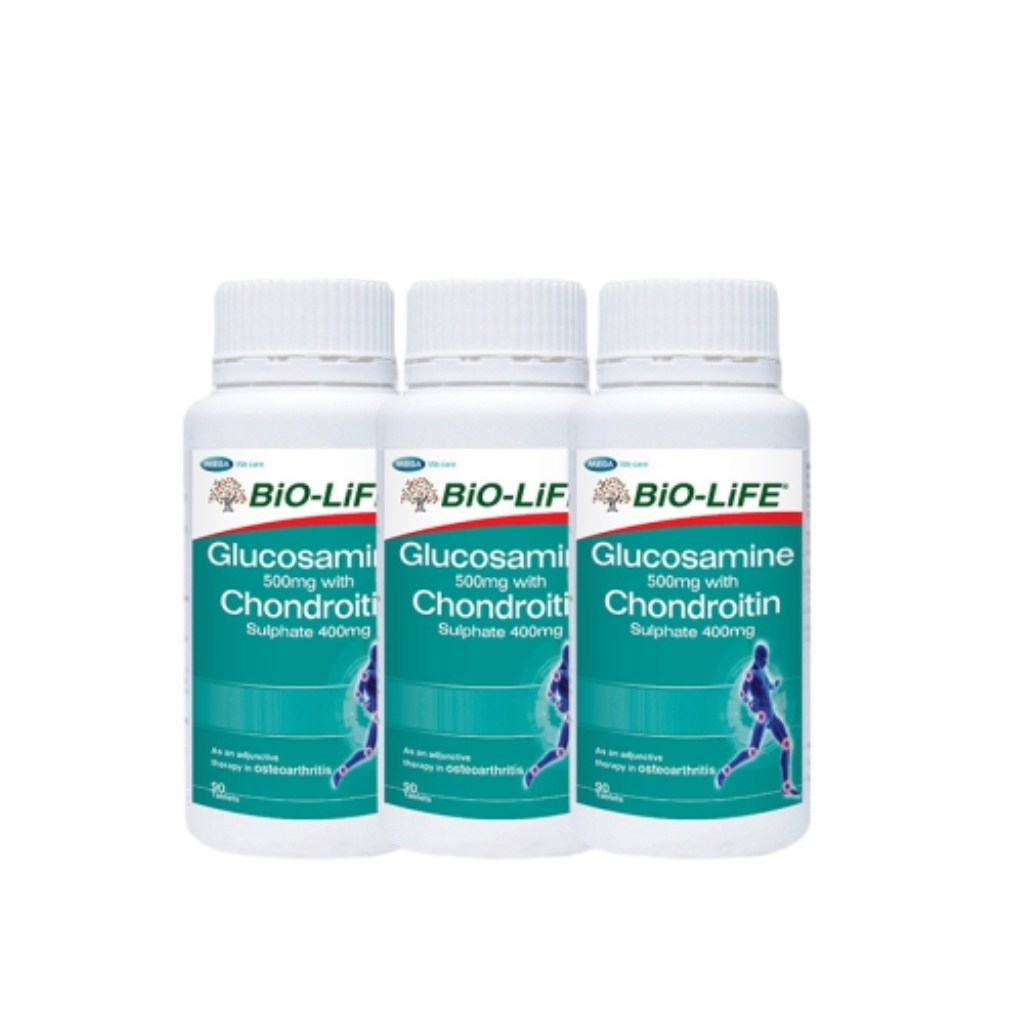 Bio-Life Glucosamine With Chondroitin 90'S x 3