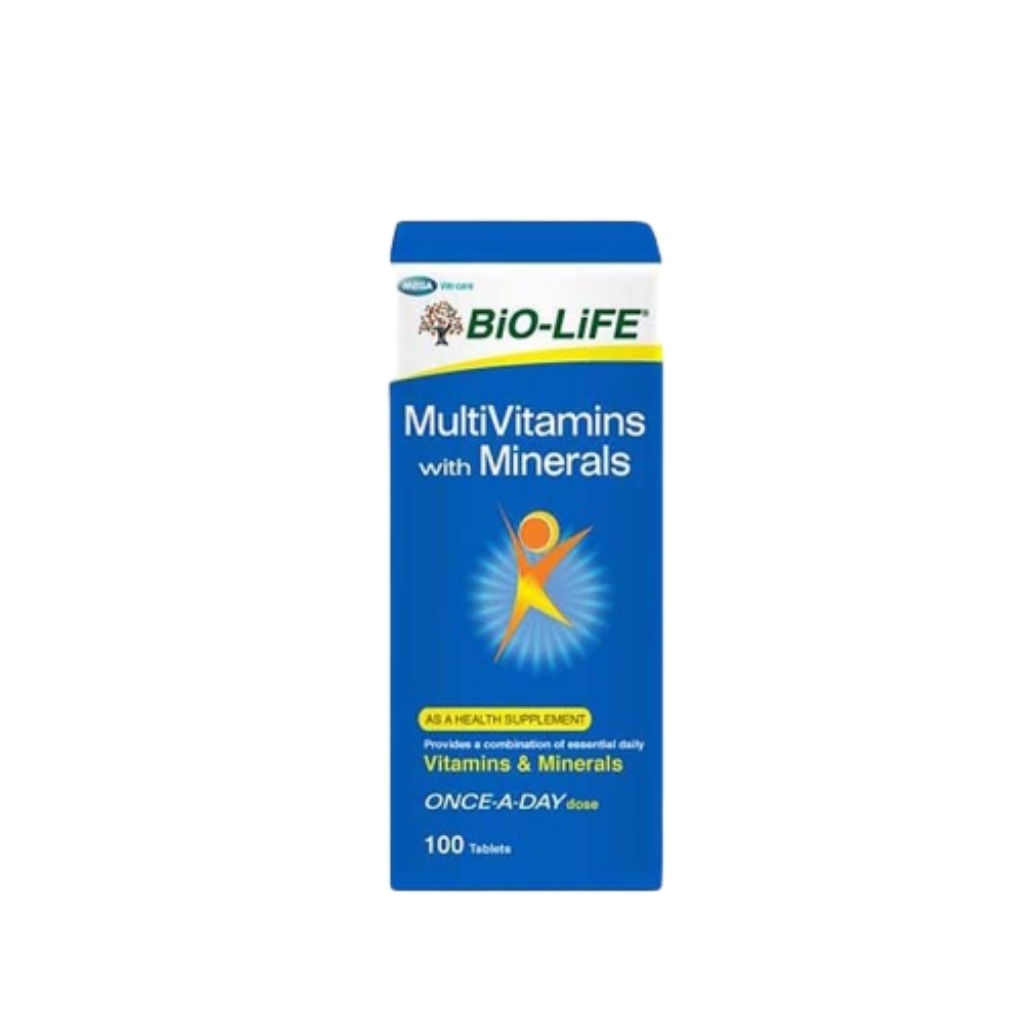 Bio-Life Multivitamins With Minerals 100'S