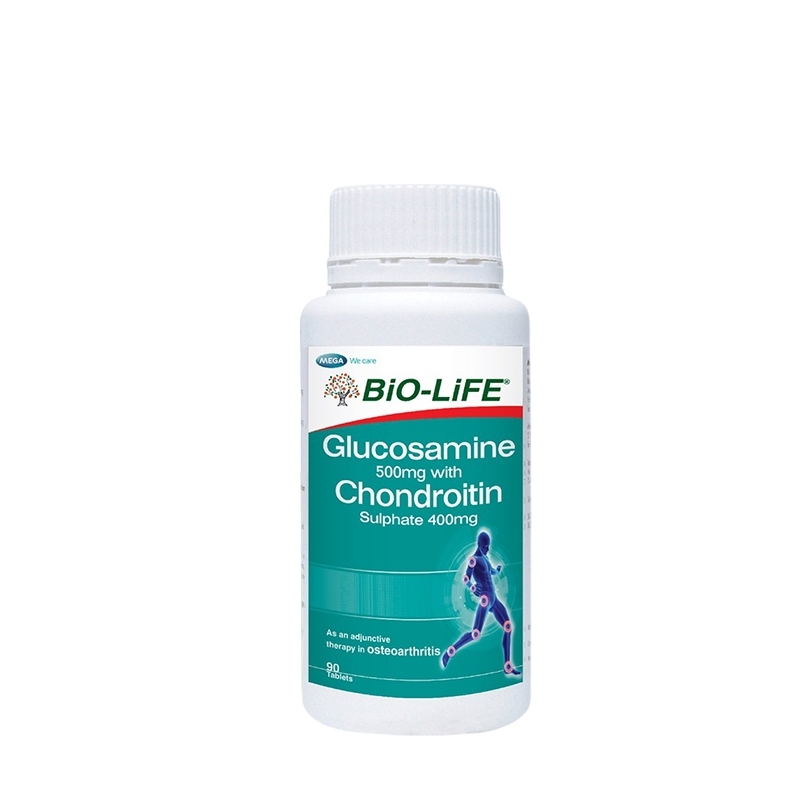 Bio Life Glucosamine Chondroitin Tablets 90's ( Bone & Joint Supplement )