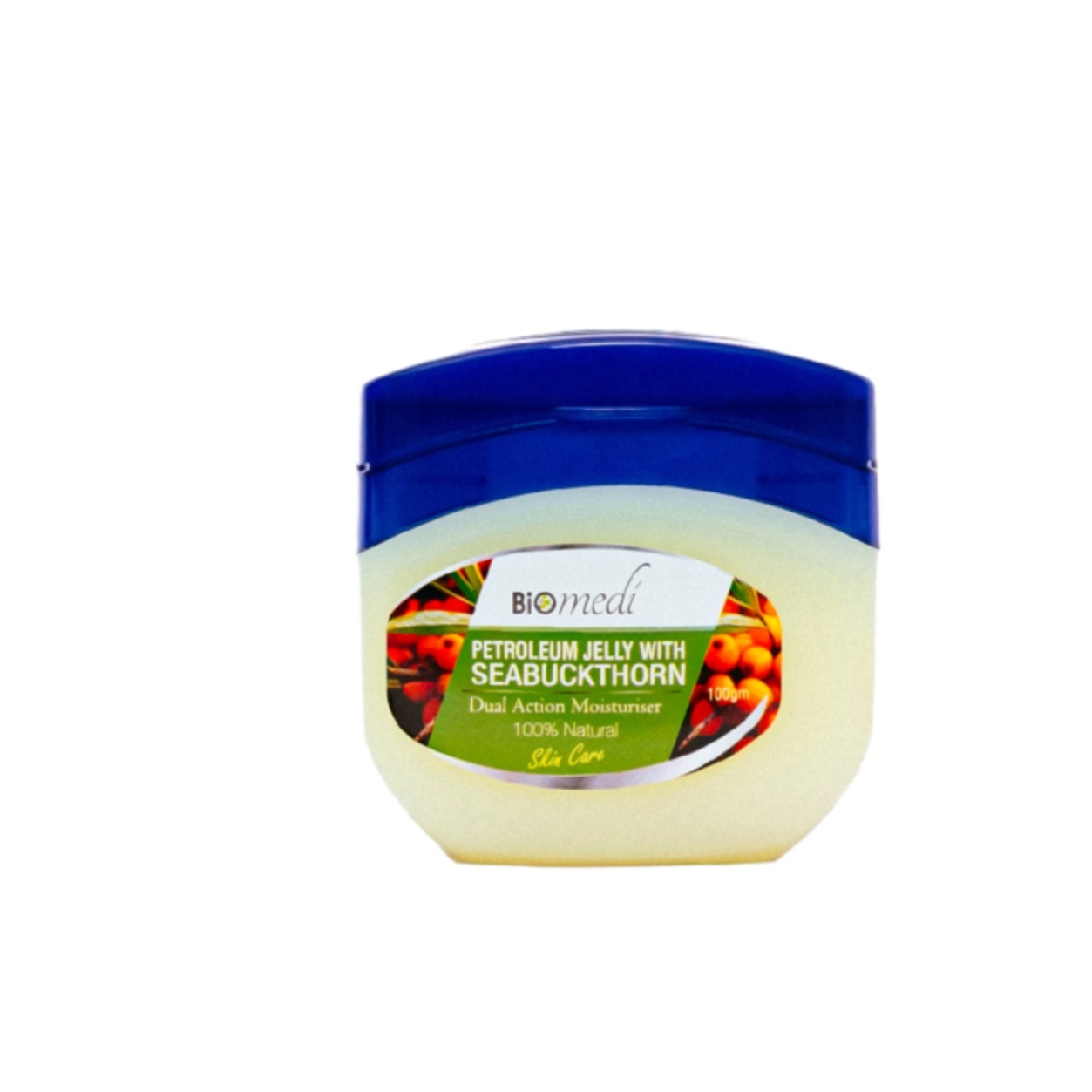 BIOMEDI Petroleum Jelly Lip Balm With Seabuckthorn 100gm 护唇膏For Dry Lip