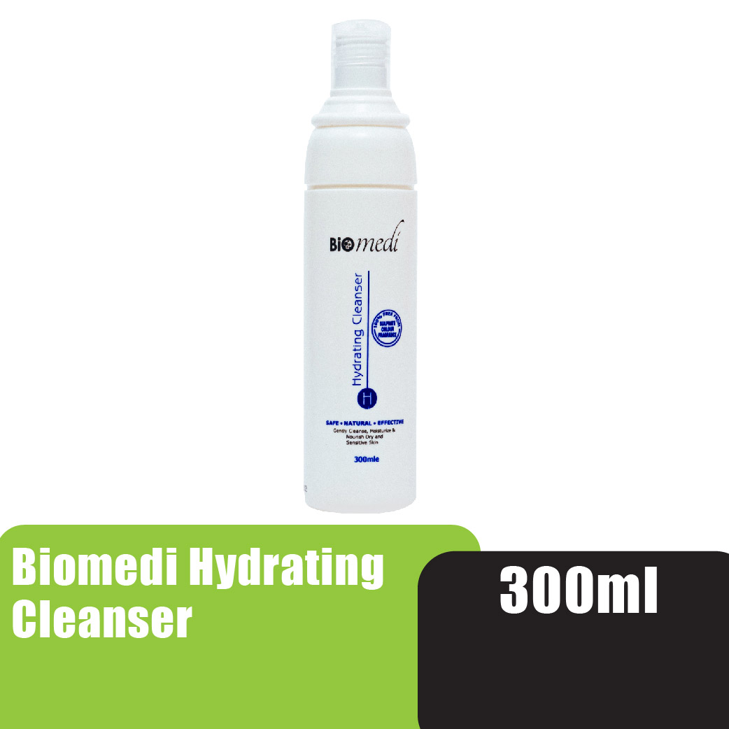 BIOMEDI Hydrating Cleanser 300ml - Face Wash & Cleanser for Brightening & Whitening (Germany Formula)