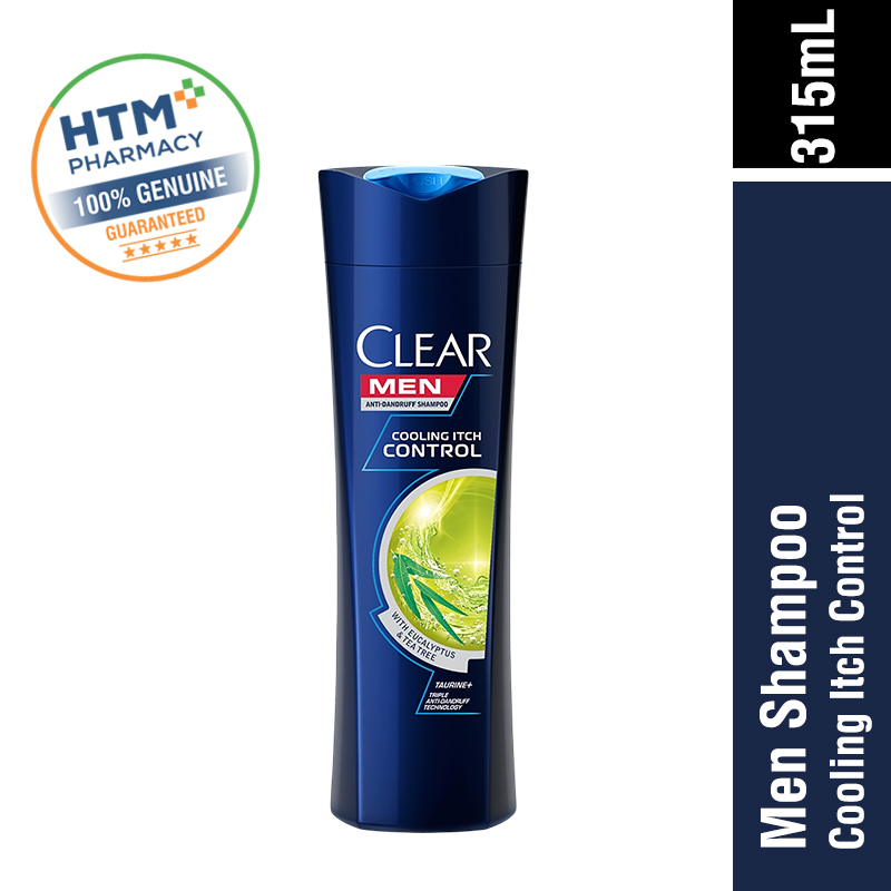 CLEAR MEN SHAMPOO 315ML - COOLING ITCH CONTROL