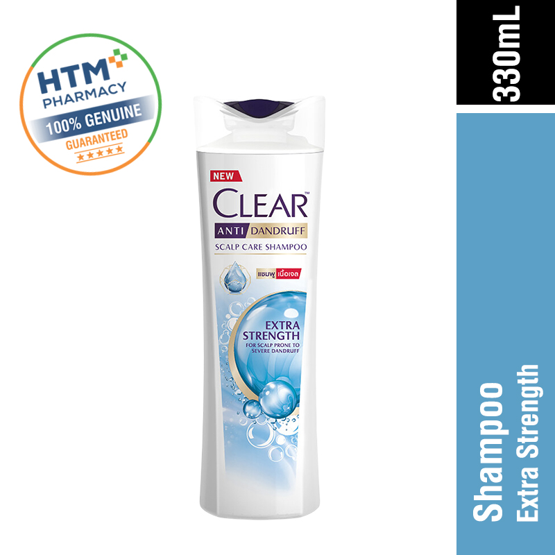 CLEAR SHAMPOO 330ML - EXTRA STRENGTH