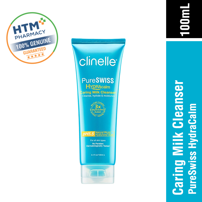 Clinelle Pureswiss Hydracalm Caring Milk Cleanser 100ML
