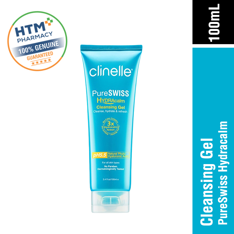 Clinelle Pureswiss Hydracalm Cleansing Gel 100ml