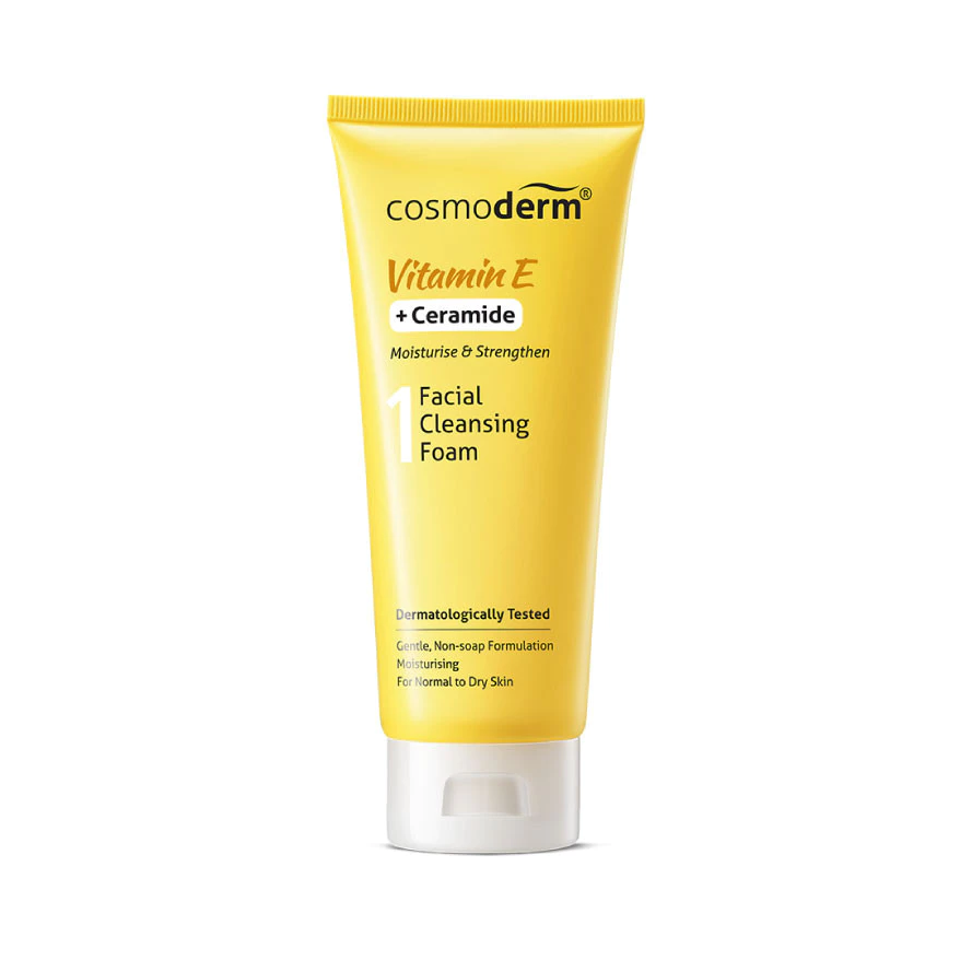 Cosmoderm Vitamin E Facial Cleansing 125ml