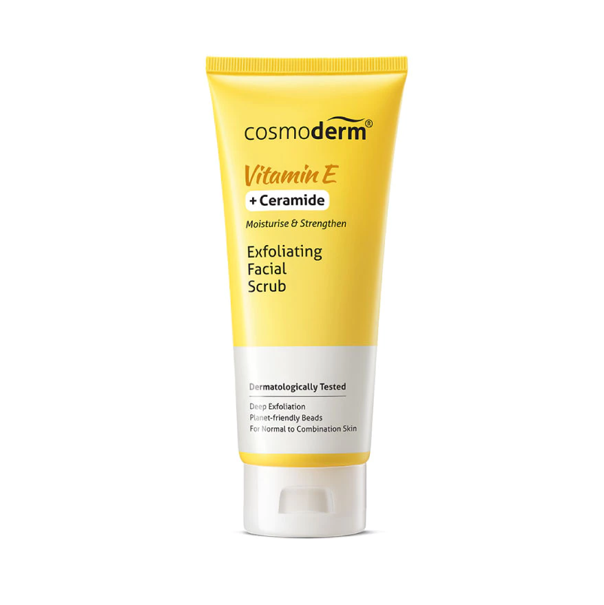 Cosmoderm Vitamin E Facial Scrub 125ml