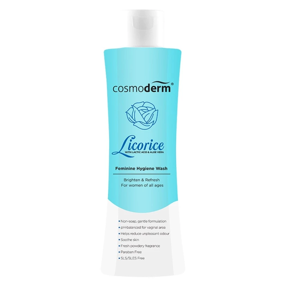 COSMODERM Licorice Feminine Hygiene Wash 150ml for Feminine Wash