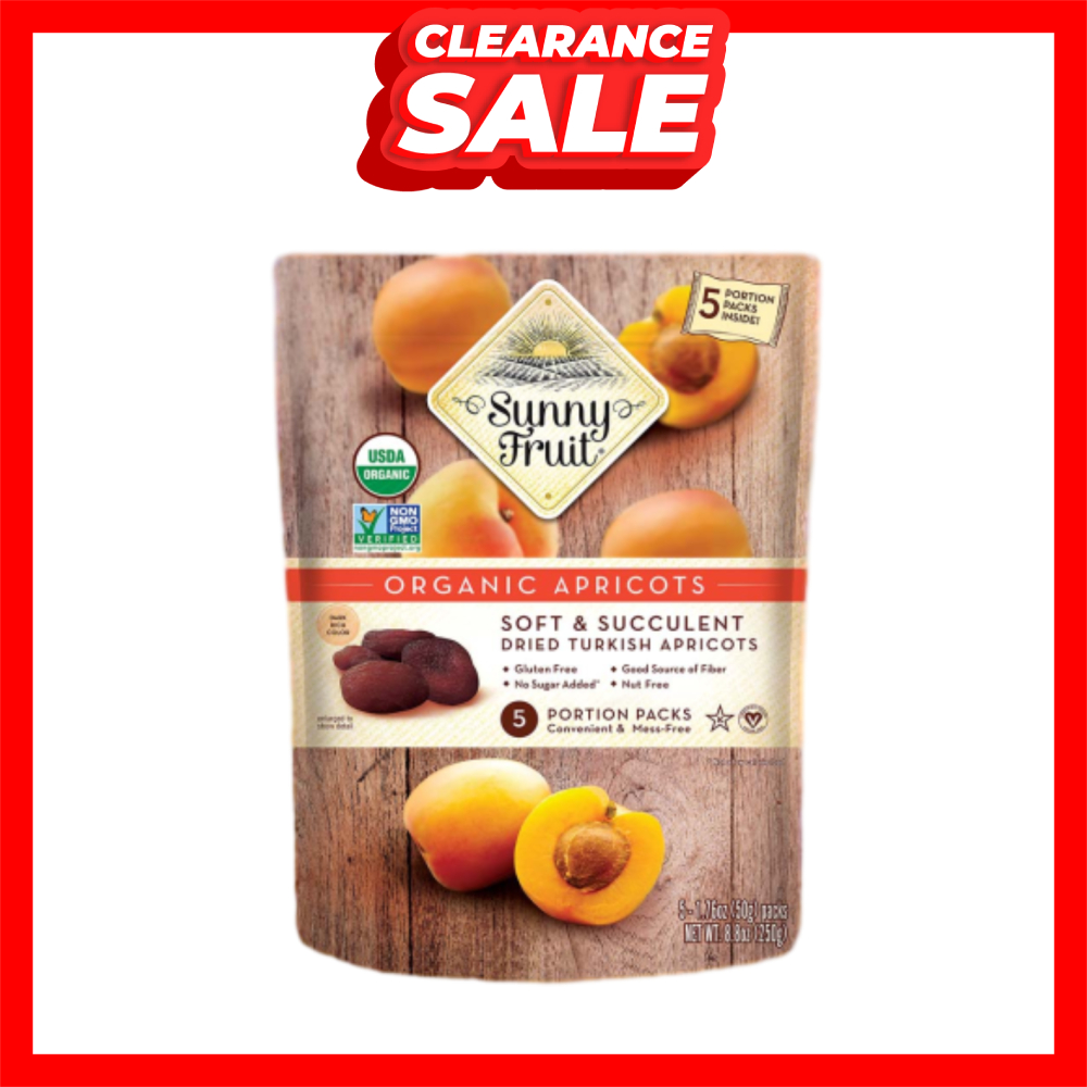 [CLR] Country Farm Sunny Fruit Organic Apricots 5'sx50G (EXP: 25/1/2027)
