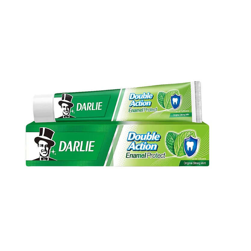 DARLIE DOUBLE ACTION ENAMEL PROTECT STRONG MINT 200G
