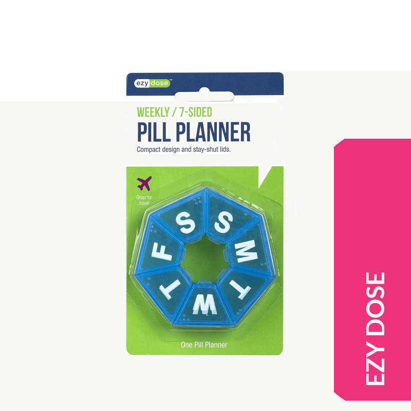 Ezy Dose 7-Sided Pill Reminder