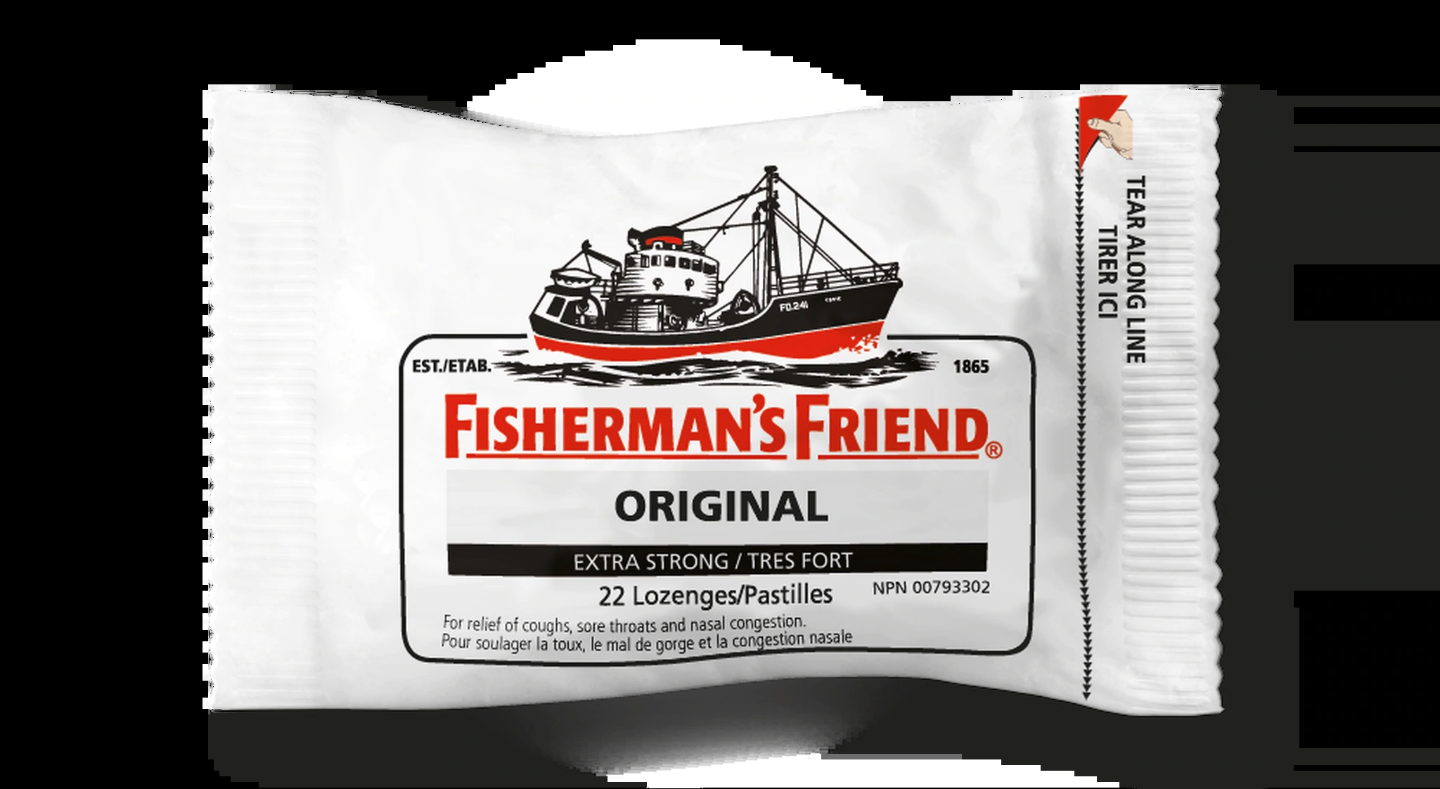 Fisherman Friend ALL NATURAL ORIGINAL LOZENGES 25G (W)