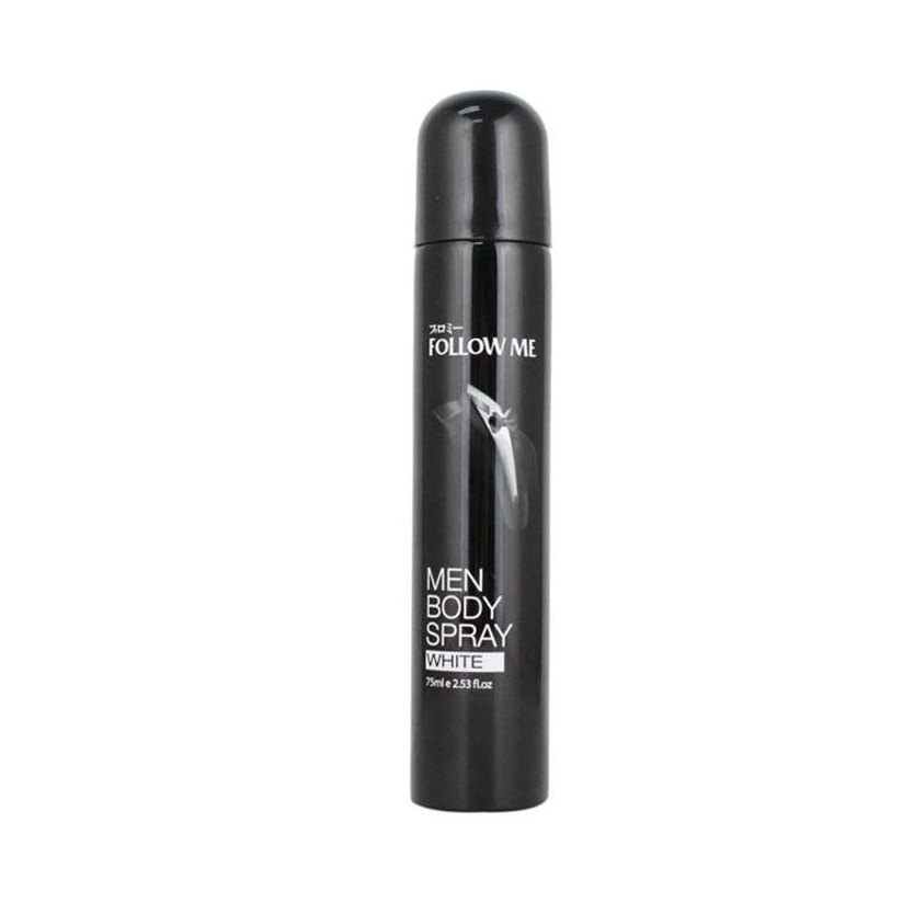 FOLLOW ME MEN'S BODY SPRAY WHITE 75ML