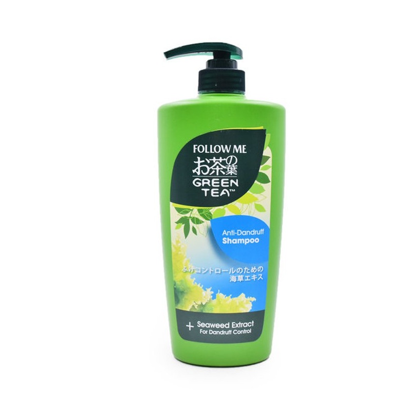 Follow Me Greentea Shampo 650ml - Anti-Dandruff