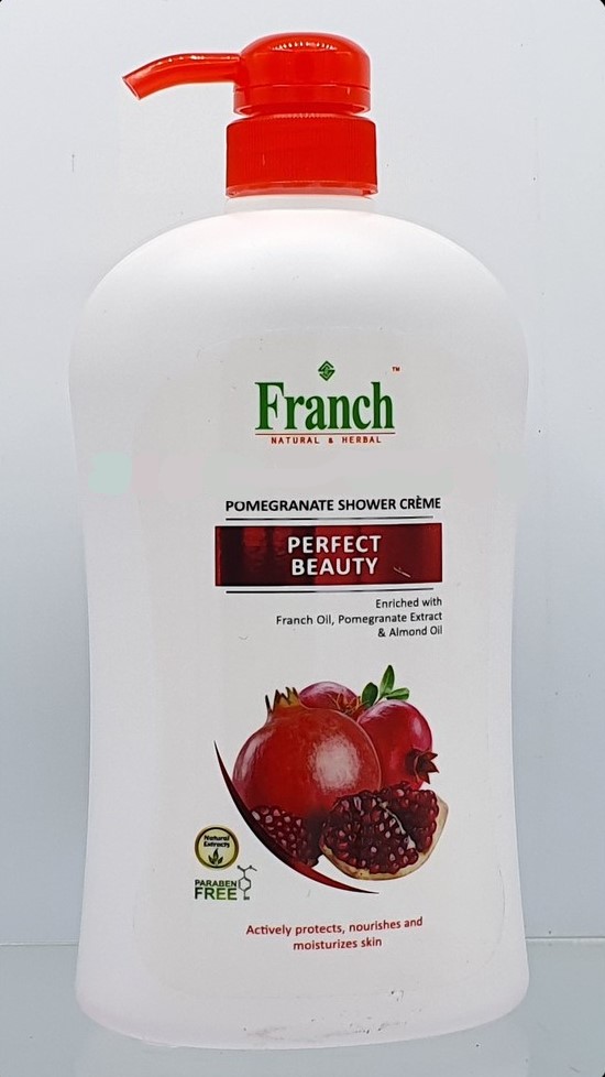 Franch Shower Creme 800ML - Pomegranate