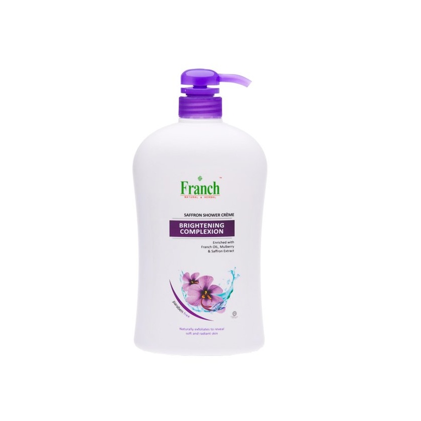 FRANCH SHOWER CREME 800ML - SAFFRON