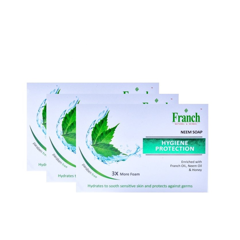 FRANCH NEEM SOAP 3 x 100G