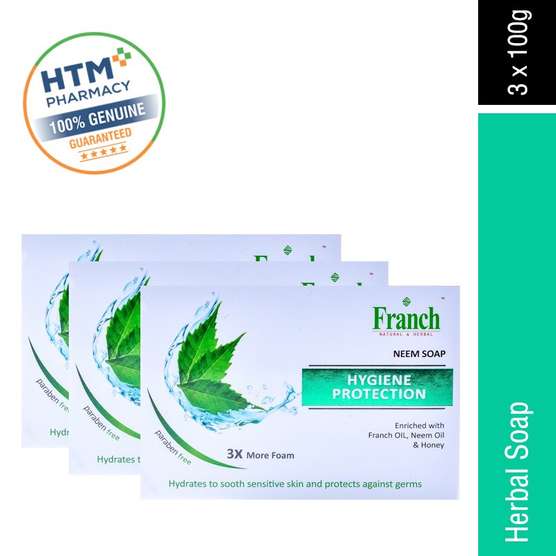 FRANCH NEEM SOAP 3 x 100G