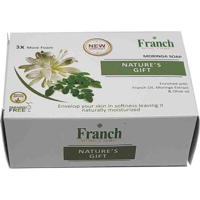 Franch Soap 3 x 100G - Moringa
