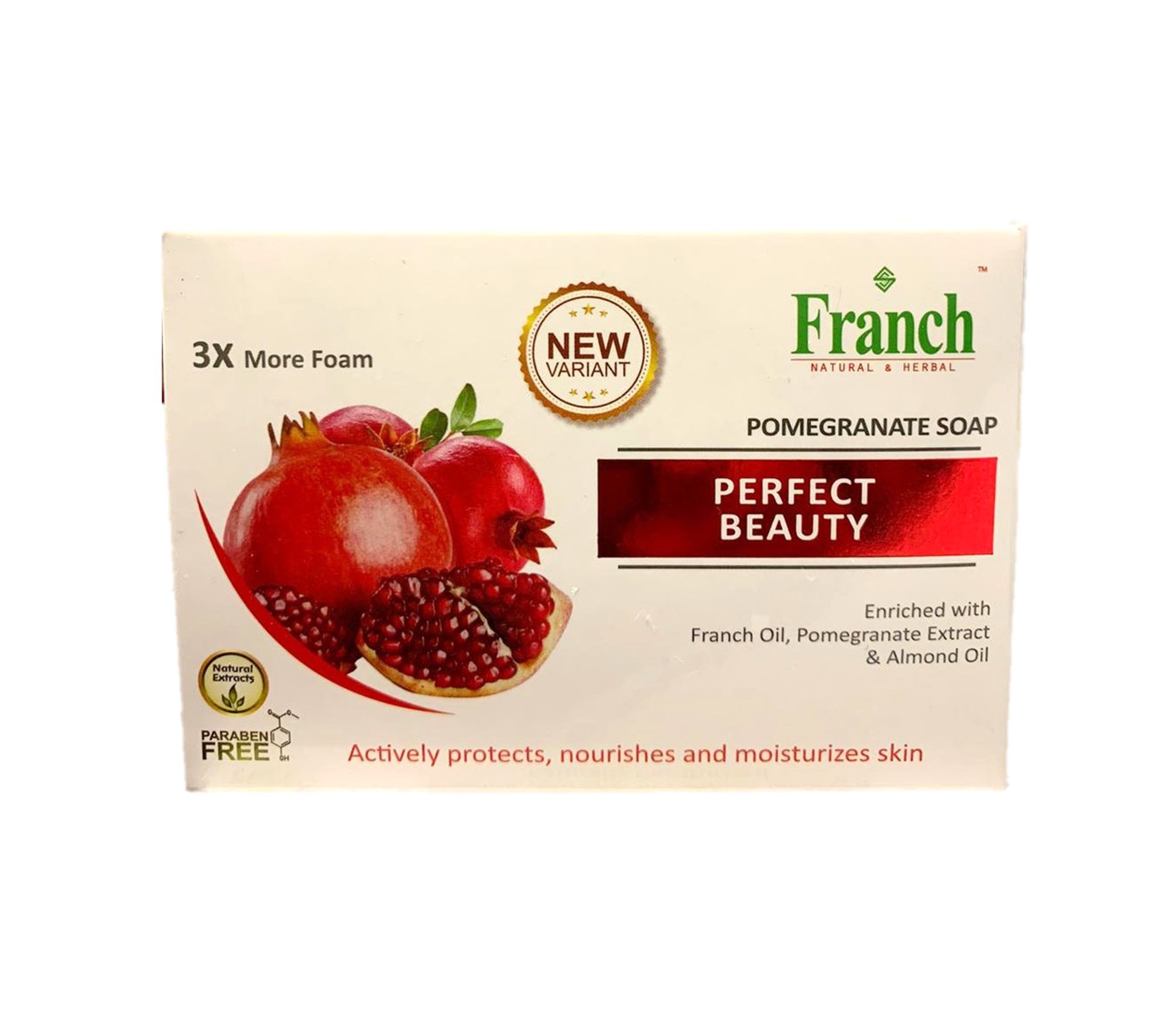 Franch Soap 3 x 100G - Pomegranate