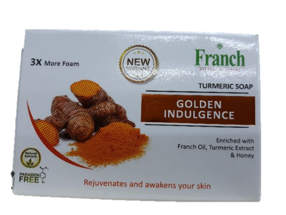 Franch Soap 3 x 100G - Turmeric