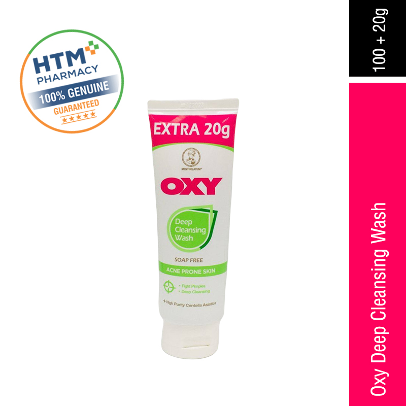 Oxy Deep Cleansing Wash 100G + 20G