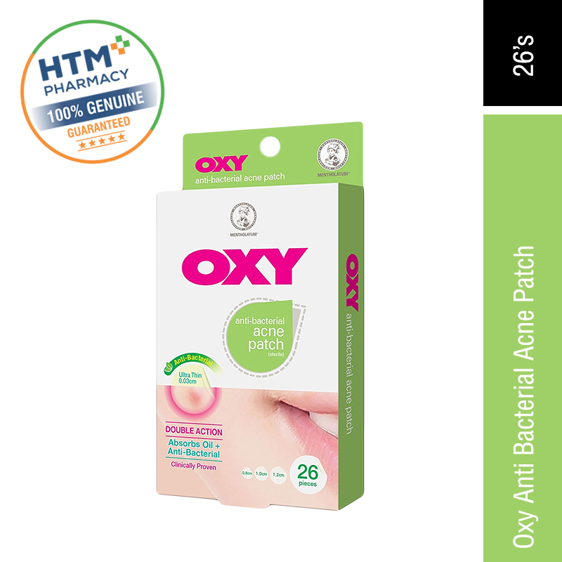 Oxy Anti-Bacterial Acne Patch 26's