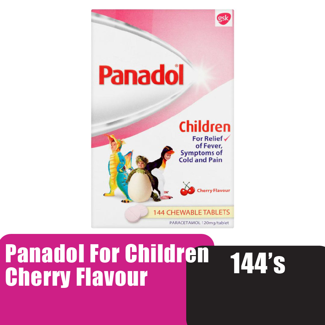 Panadol for Children Cherry Flavour 144's