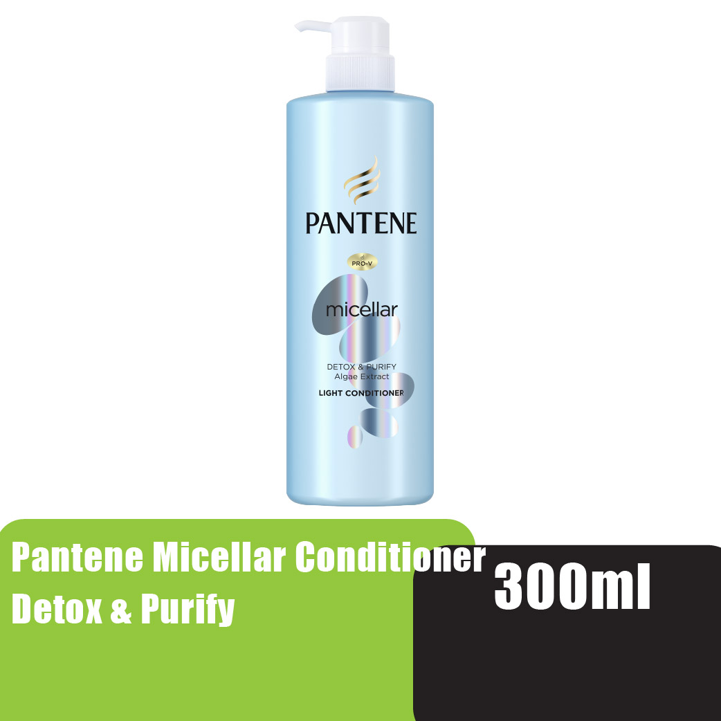 Pantene Micellar Conditioner 300ml - Detox & Purify