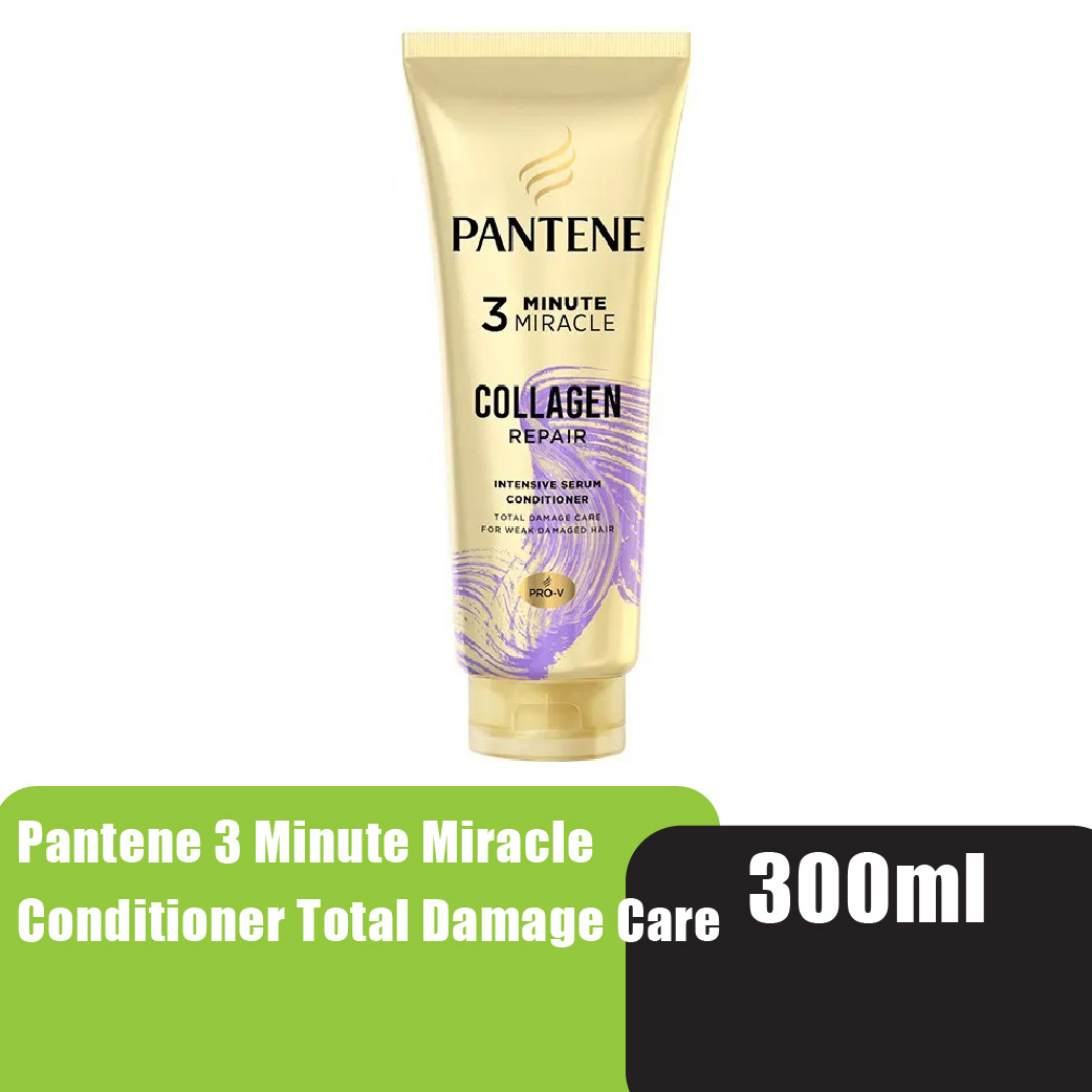 Pantene 3 Minute Miracle Conditioner 300ML - Total Damage Care