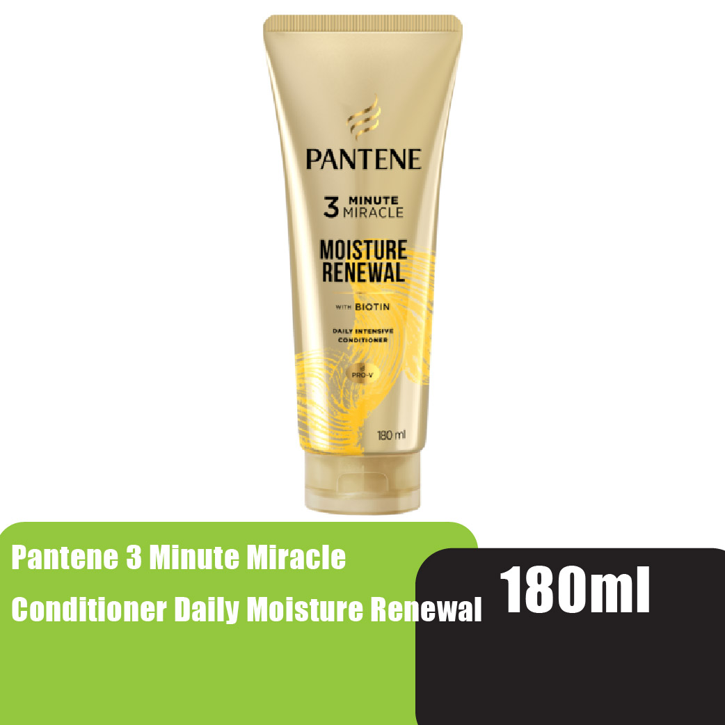 Pantene 3 Minute Miracle Conditioner 180ML - Daily Moisture Renewal