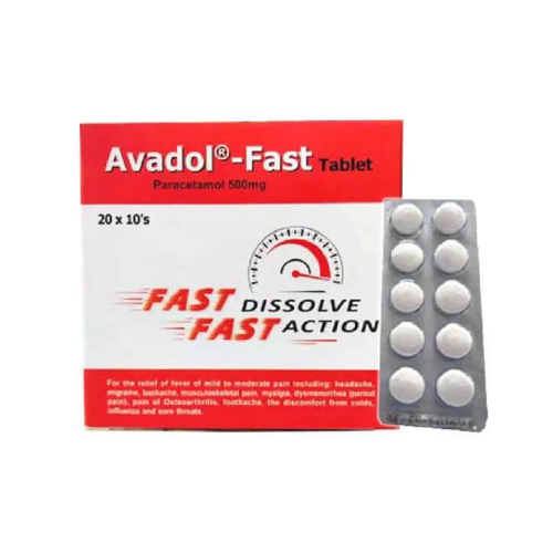 AVADOL 500MG 10'S