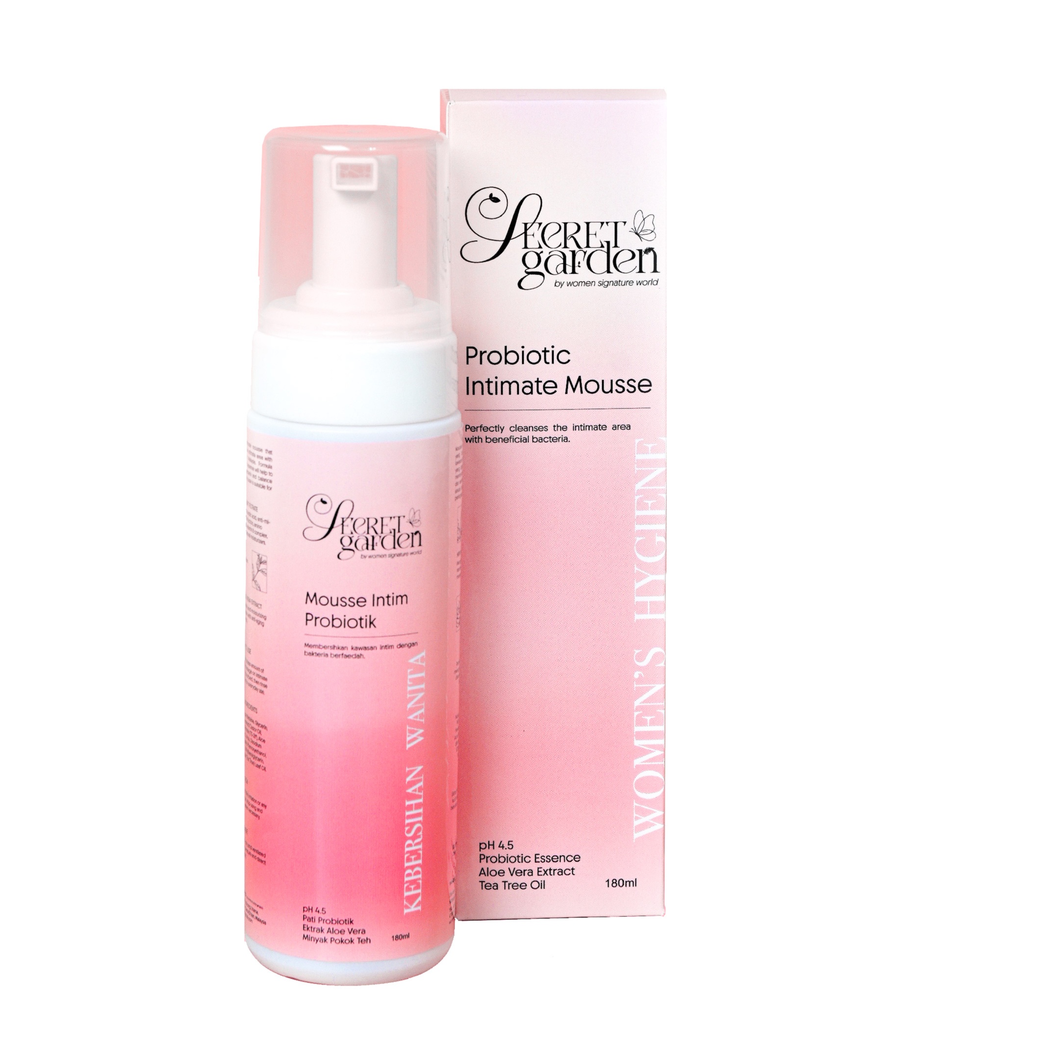 TS6 Lady Health Intensive Cleansing Mousse 180ml