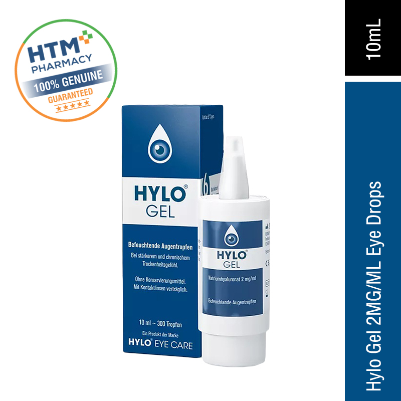 Hylo-Gel 2MG/ML Eye Drops 10ML