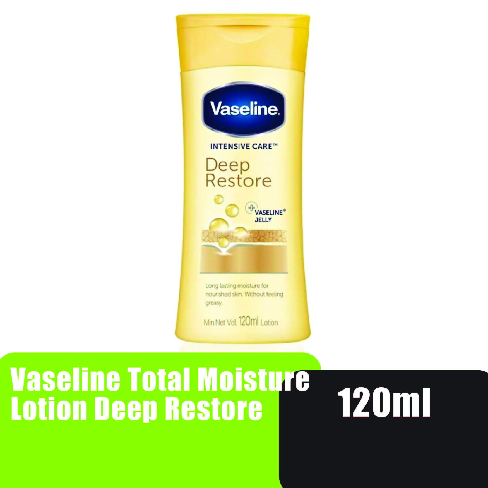Vaseline Total Moisture Lotion 120ml - Deep Restore