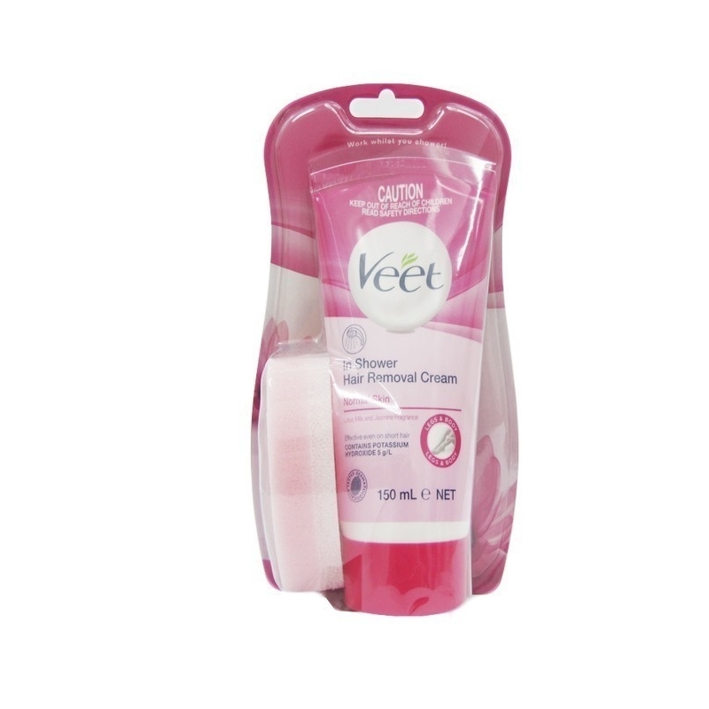 Veet In Shower Hair Removal Cream 150G - Normal Skin