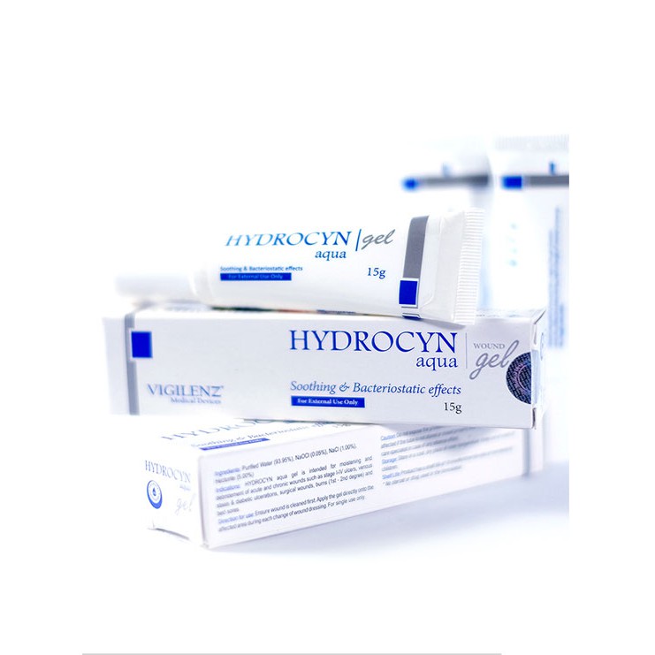 Vigilenz Hydrocyn Aqua Wound Gel 15g