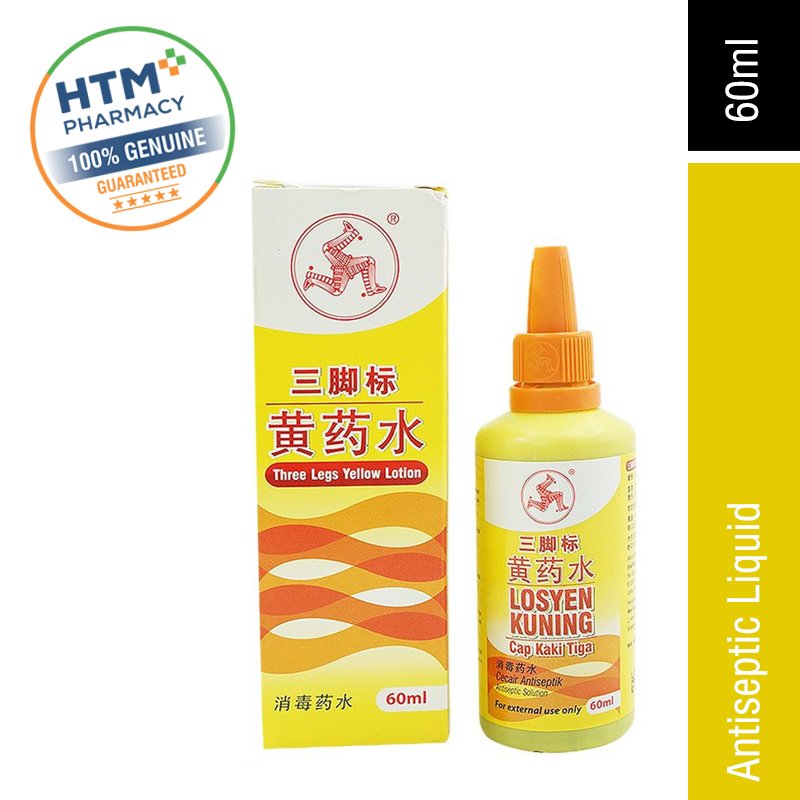 THREE LEGS YELLOW LOTION 60ML