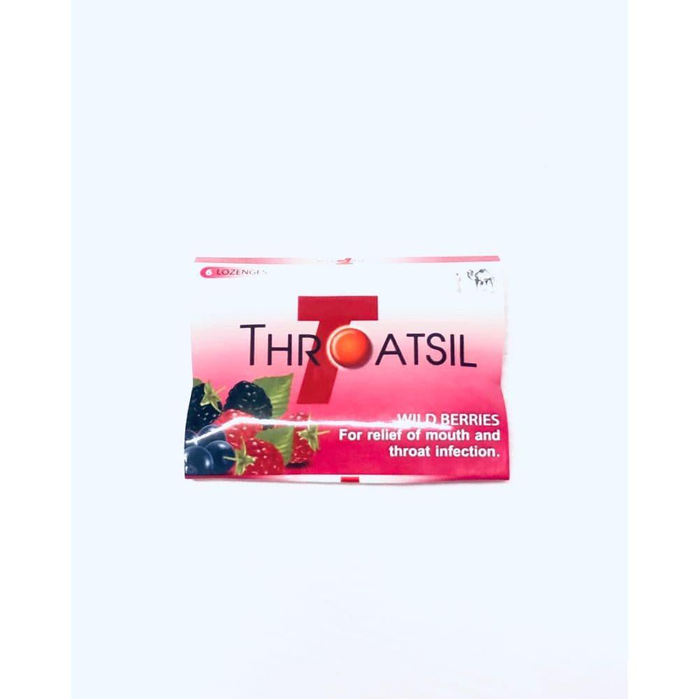 Throatsil Wild Berries 8'S