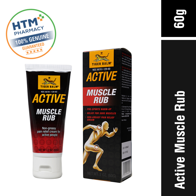 Tiger Balm Active Muscle Rub 60G