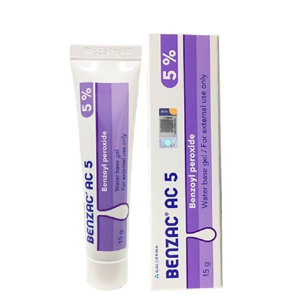 BENZAC AC GEL 5% 15G