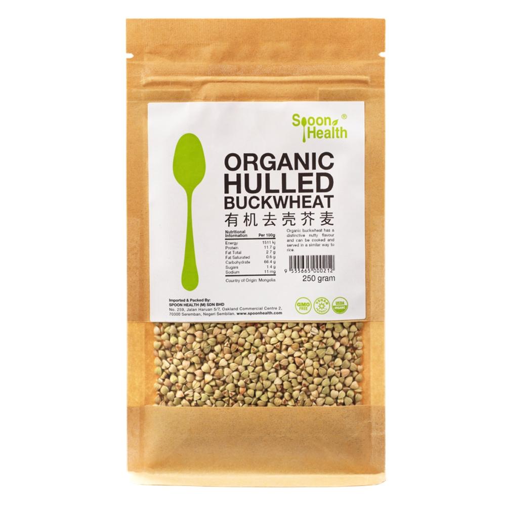 Spoon Health Organic Hulled Buckwheat 250G