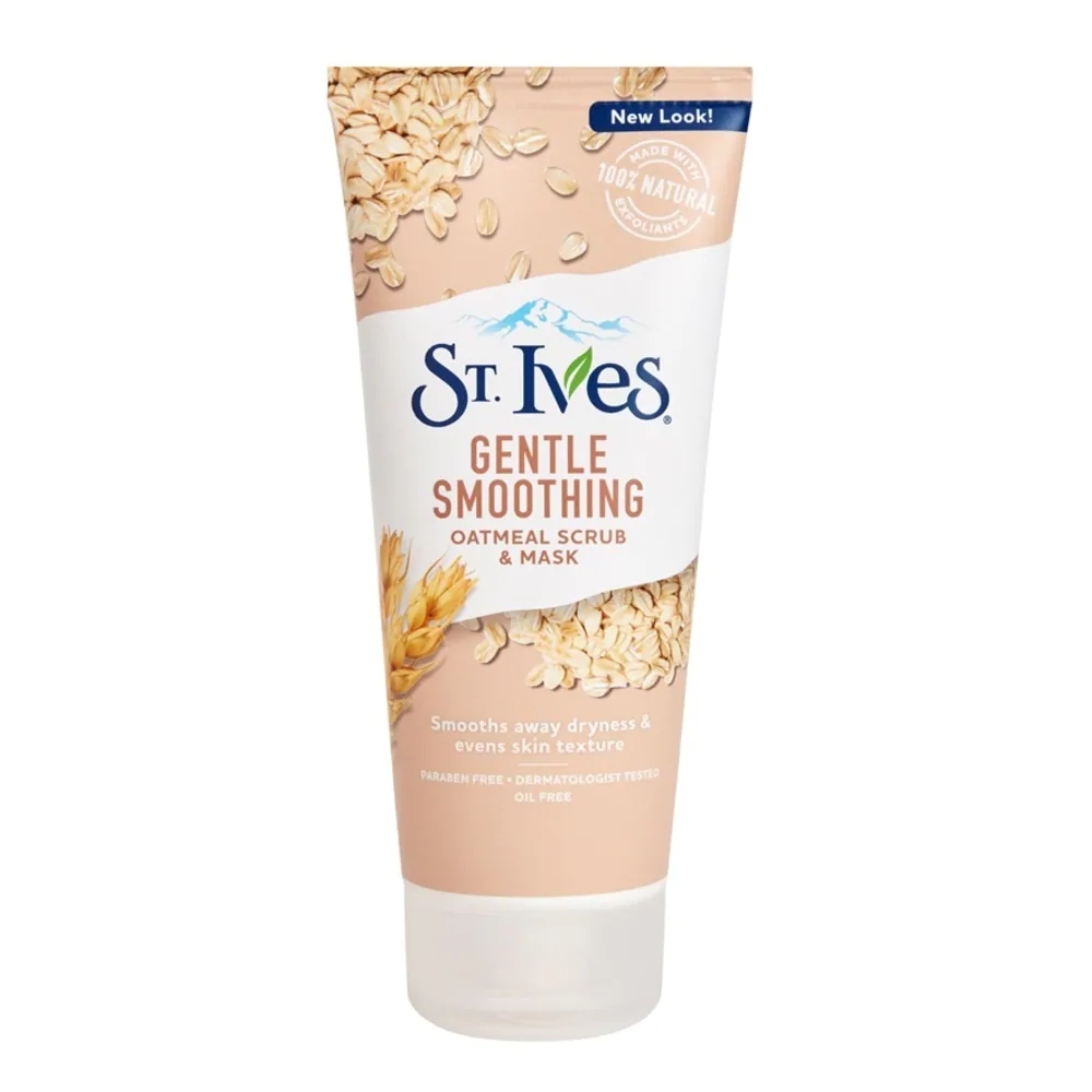 St Ives Nourished & Smooth Oatmeal Scrub + Mask