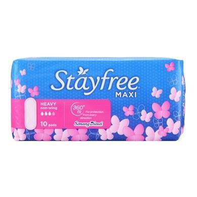 STAYFREE MAXI NONWING 10'S