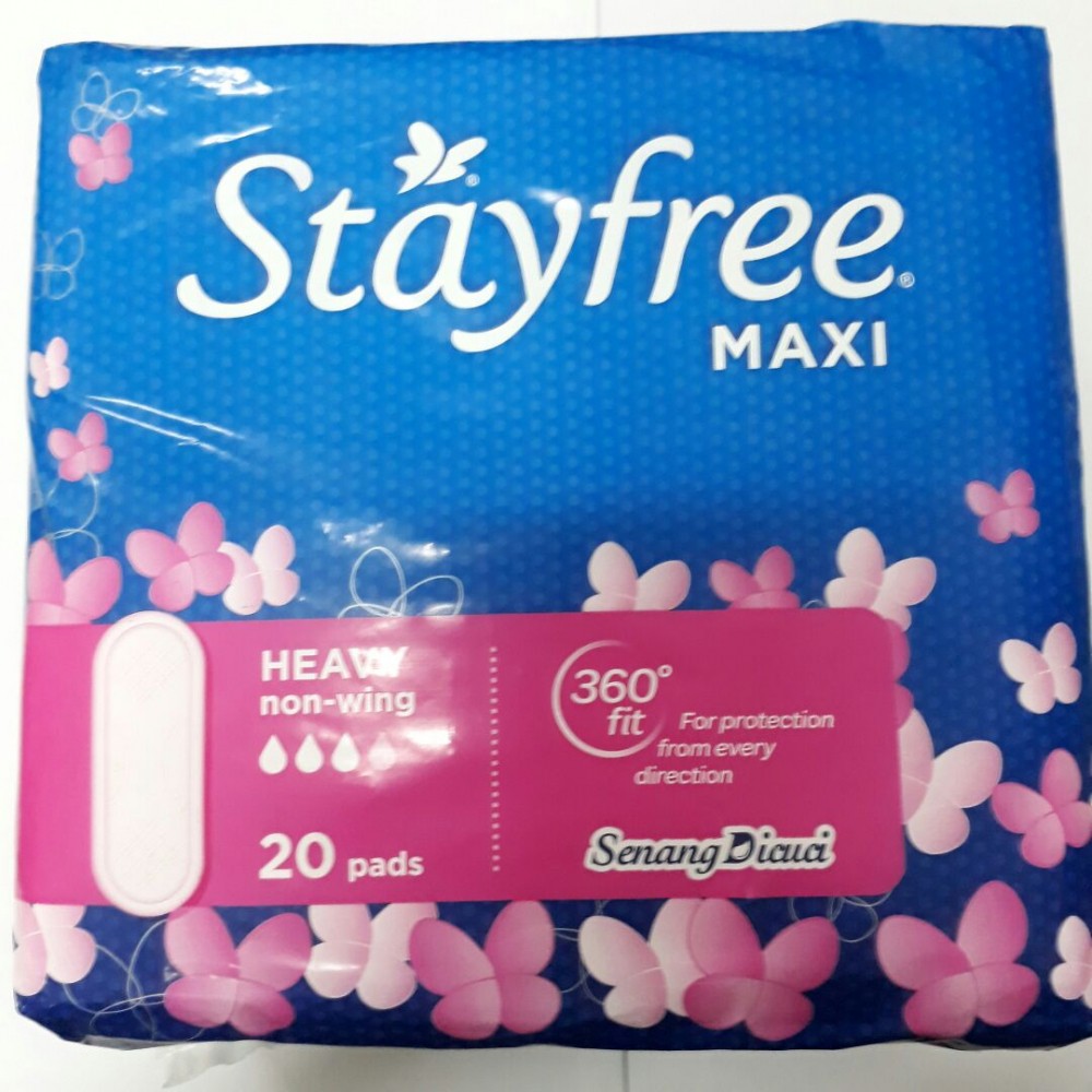 STAYFREE MAXI NONWING 20'S