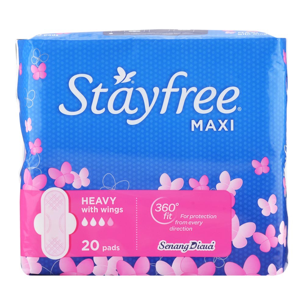 STAYFREE MAXI WINGS 20'S