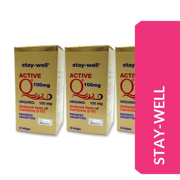 Stay-Well Active Q 100MG 30'S